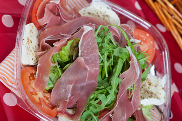 Italian Salad with ham