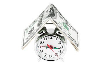 Alarm clock with money