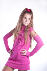 teen in pink Teen in pink