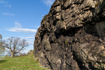 Teufelsmauer bei ballenstedt Harz Gegensteine