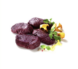 Hirschsteak aus der Keule