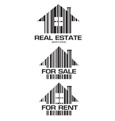 Houses Barcode Real Estate