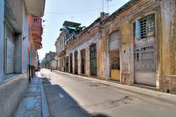 Obraz premium Old town in Havana