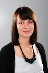 friendly young woman