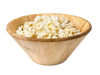 Container of popcorn