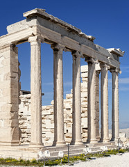 Obraz premium Ruins of Erechtheion temple - Acropolis