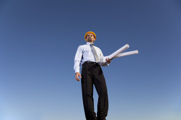 businessman talking at his cellphone