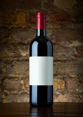 Bottle of red wine