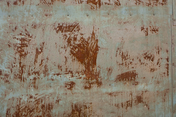 old rusted tin background and texture