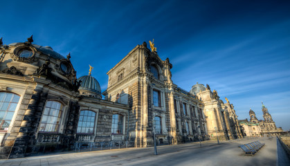 Fototapeta na wymiar Architektura barokowa - Dresden