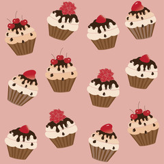 cupcake pattern