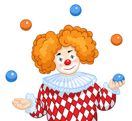 A Juggling Clown