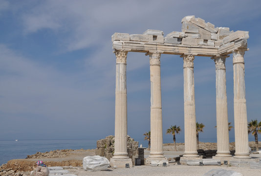 Apollon-Tempel in Side, Türkei