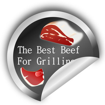Sticker - The Best Beef