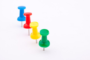 colorful pushpins