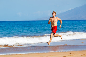 Runner on Beach