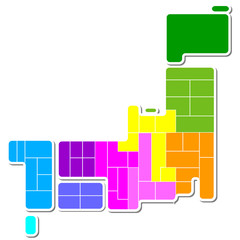 日本地図