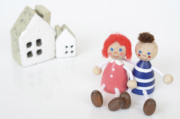 カップルとマイホーム