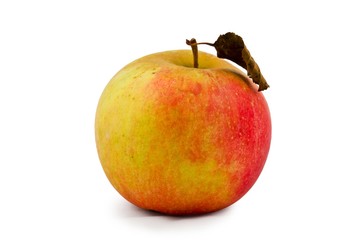 fresh apple isolated on a white background