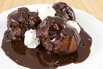 chocolate eclairs