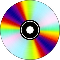 Isolated vector compact disc with recorded tracks