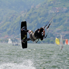 salto con kite surf © Silvano Rebai
