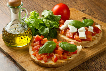 bruschette all'italiana
