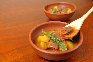 spezzatino di carne con patate