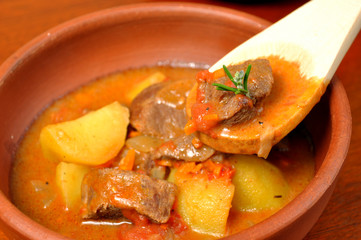 spezzatino di carne con patate