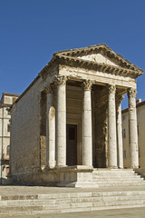 Obraz premium Pula - Auguststempel