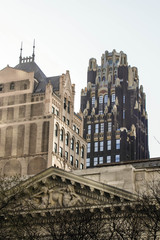 Naklejka premium New York buildings