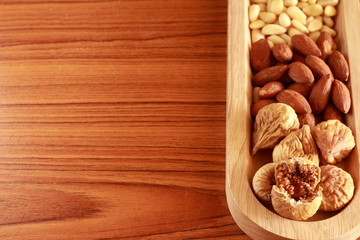 assorted nuts three