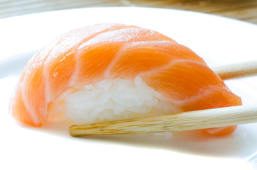 Salmon sushi