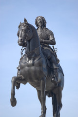 Fototapeta na wymiar Król Karol I pomnik, Trafalgar Square, Londyn
