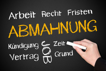 Abmahnung