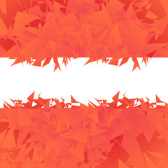 Abstract red background vector