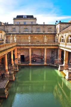 Roman Baths, Bath, England