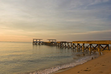 calmest on the morning