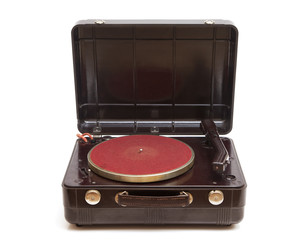Old record player