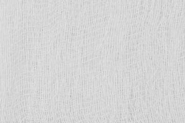 White medical bandage gauze texture, textured background