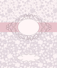 Vector  greeting  frame