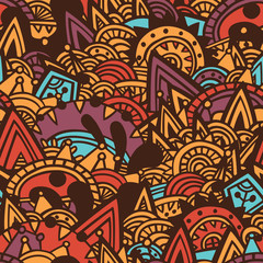 Ethnic seamless pattern