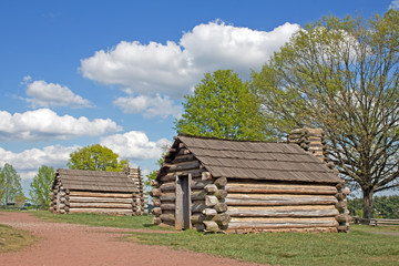 Soldiers Huts at Valley Forge Historical Park
