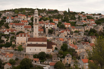 Obraz premium lozisca village, brac island