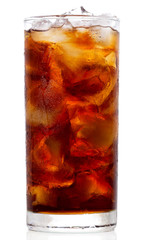 cola with ice