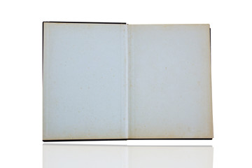 old blank book