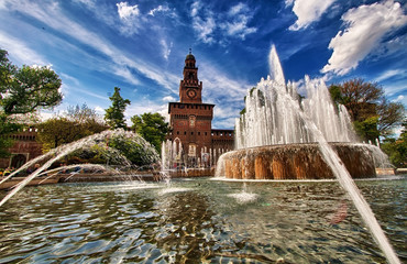 Hdr.....Castello Sforzesco Milano