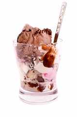 Ice cream glass