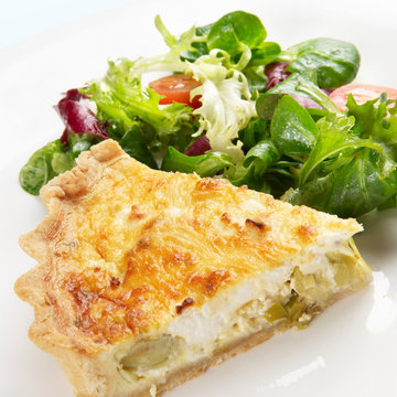 Quiche And Salad