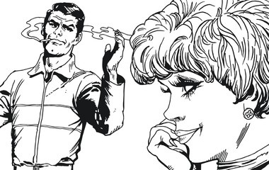 pareja de enamorados